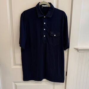 Criquet Navy Polo Shirt